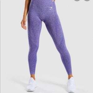 Gymshark Vital Seamless Indigo Marl Leggings | S